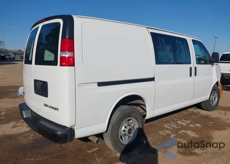 2021 GMC Savana Cargo Rwd 2500 Regular Wheelbase Work Van из США, поврежденный, VIN 1GTW7AFP4M1182320